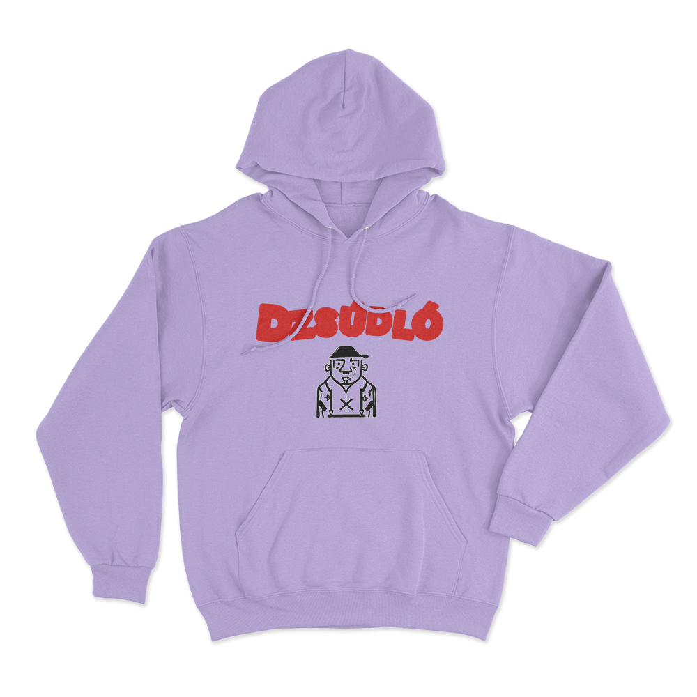 Dzsúdló Cartoon Character Unisex Hoodie Purple Dzsudlo Cartoon Character Unisex Hoodie Purple