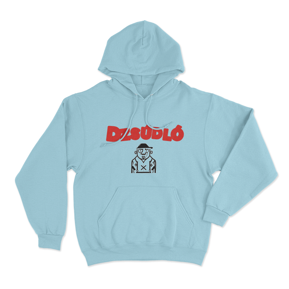 Dzsúdló Cartoon Character Unisex Hoodie Sky Blue Dzsudlo Cartoon Character Unisex Hoodie Sky Blue