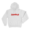 Dzsudlo Logo Unisex Hoodie White